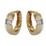 Creole, Brillant-0,115Kt GHSI, 14Kt GOLD