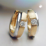 Creole, Brillant-0,115Kt GHSI, 14Kt GOLD