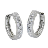 Creole, Brillant-0,14Kt, 14Kt Weißgold