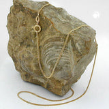 Kette 1mm Panzerkette 9Kt GOLD 36cm