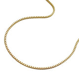 Kette 0,7mm Venezianer-Kette 9Kt GOLD 45cm