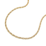 Kette 1,2mm S-Panzer 14Kt GOLD 36cm