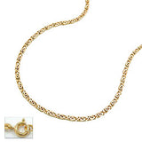 Kette 1,2mm S-Panzer 14Kt GOLD 36cm