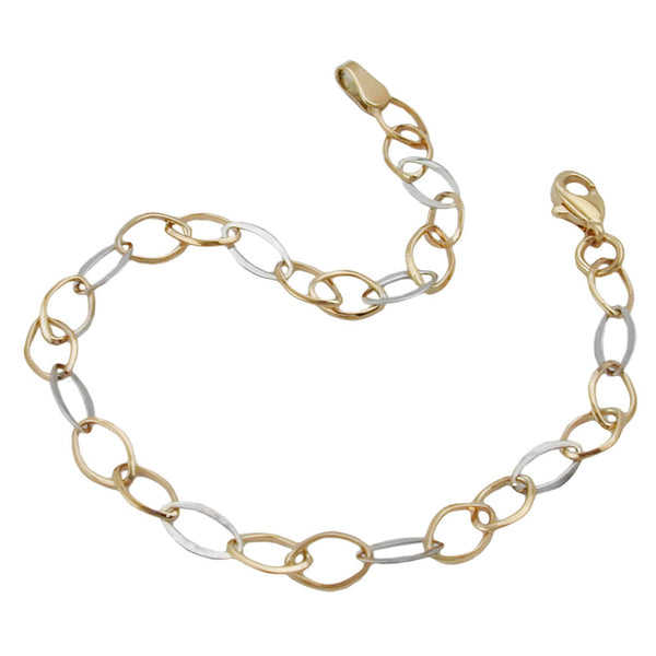 Armband, Ankerkette oval, 9Kt GOLD