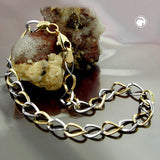 Armband, Ankerkette oval, 9Kt GOLD