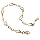 Armband, Fantasie, gemustert, 9Kt GOLD