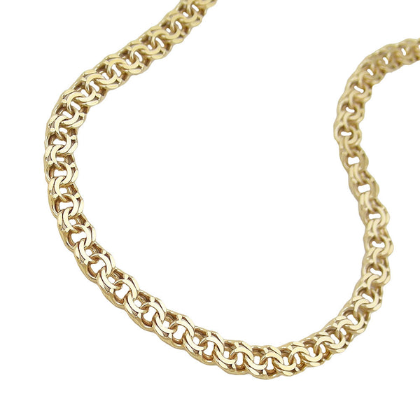 Armband 3,5mm Fantasie 14Kt GOLD 18cm