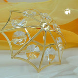 Regenschirm 66x75mm mit Glas-Steinen