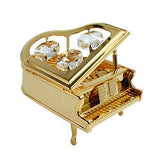 Tischdekoration Piano 51x57mm mit Glas-Steinen