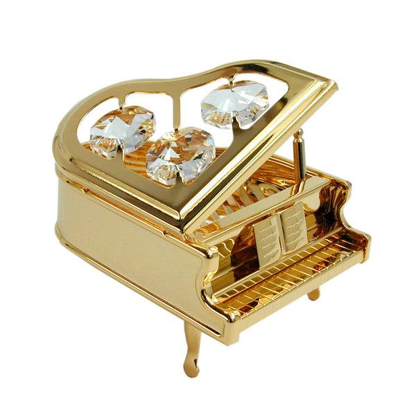 Tischdekoration Piano 51x57mm mit Glas-Steinen