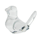 Tischdekoration, Vogel, Glas kristall