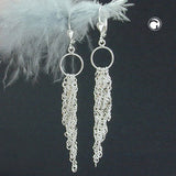 Brisur, 5x Singapourkette, Silber 925