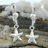 Brisur, mit Seestern, Silber 925