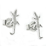 Stecker, Krokodil, Silber 925
