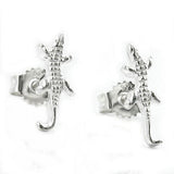 Stecker, Krokodil, Silber 925