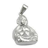 Anhänger, Buddha, rhodiniert Silber 925