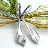 Brisur, Tropfen rhodiniert, Silber 925
