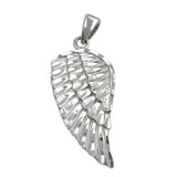 Anhänger, Flügel rhodiniert, Silber 925