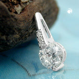 Anhänger, Zirkonia, Silber 925