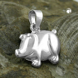 Anhänger, Glücksschwein, Silber 925