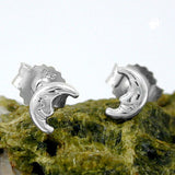Stecker, Mond glänzend, Silber 925