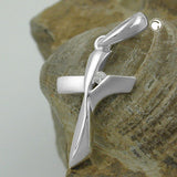 Anhänger, Kreuz mit Zirkonia Silber 925