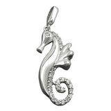 Anhänger, Seepferdchen, Silber 925