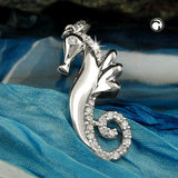 Anhänger, Seepferdchen, Silber 925