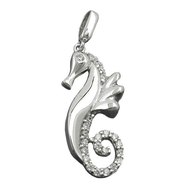 Anhänger, Seepferdchen, Silber 925