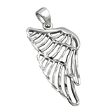Anhänger, Flügel rhodiniert, Silber 925
