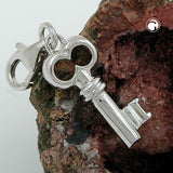 Anhänger, Charm Schlüssel, Silber 925