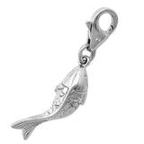 Anhänger, Charm Fisch, Silber 925