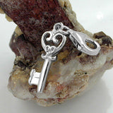 Anhänger, Charm, Schlüssel, Silber 925