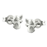 Stecker, fliegender Engel, Silber 925