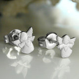 Stecker, fliegender Engel, Silber 925