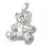 Anhänger, Spielzeugbär, Silber 925