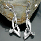 Brisur, Zirkonia, Silber 925