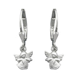 Brisur, fliegender Engel, Silber 925
