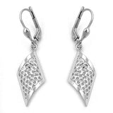 Brisur, Trapez gelocht, Silber 925