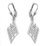 Brisur, Trapez gelocht, Silber 925