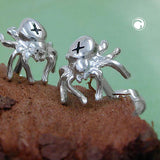 Stecker, Kreuzspinne, Silber 925