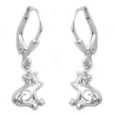Brisur, Ohrring Frosch, Silber 925