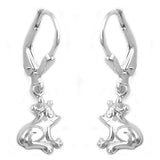 Brisur, Ohrring Frosch, Silber 925