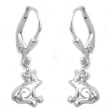 Brisur, Ohrring Frosch, Silber 925