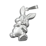 Anhänger Hase 20x10mm Silber 925