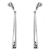 Stecker, Hänger mit Zirkonia, Silber 925