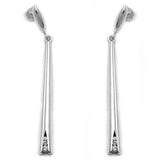Stecker, Hänger mit Zirkonia, Silber 925