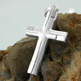 Anhänger Kreuz matt-glänzend Silber 925