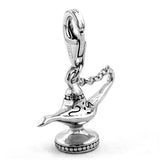 Anhänger, Charm Wunderlampe, Silber 925