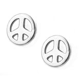 Stecker Peace/Friedens-Symbol Silber 925